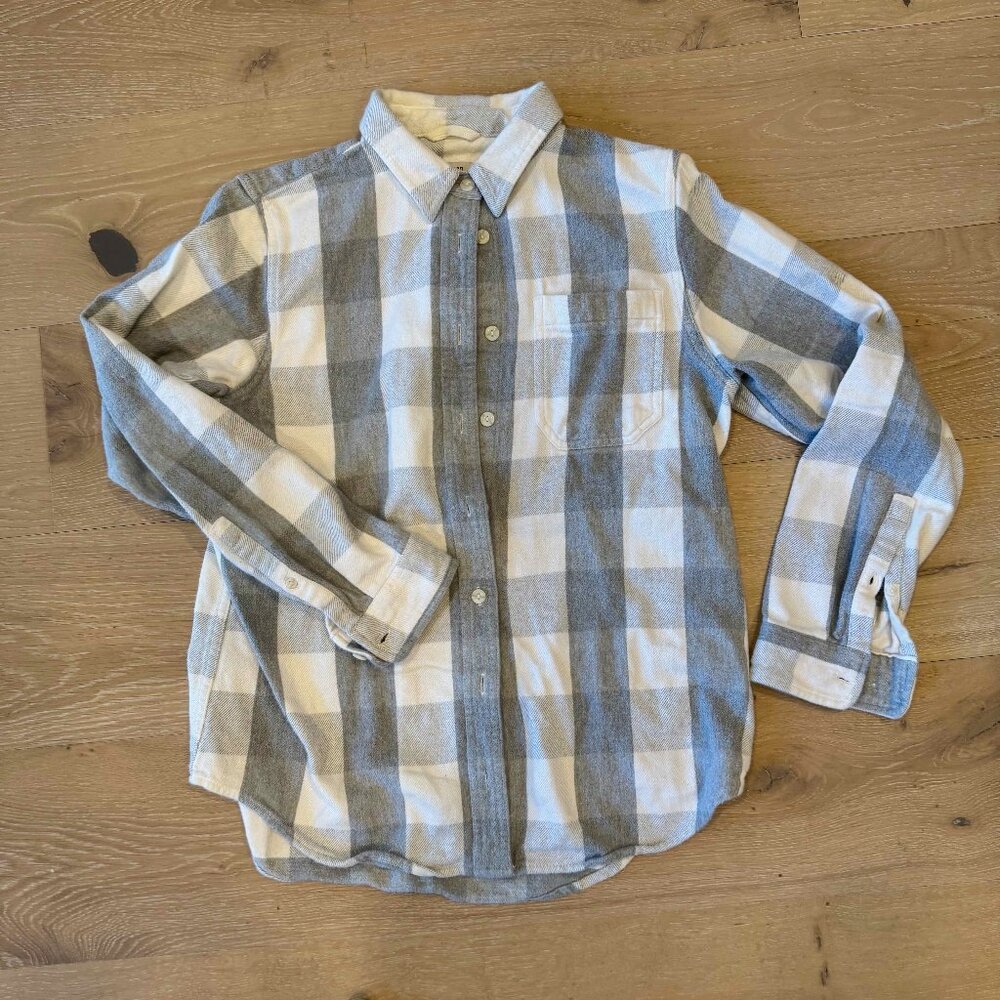 L.L. Bean Women's Plaid Flannel Button Down